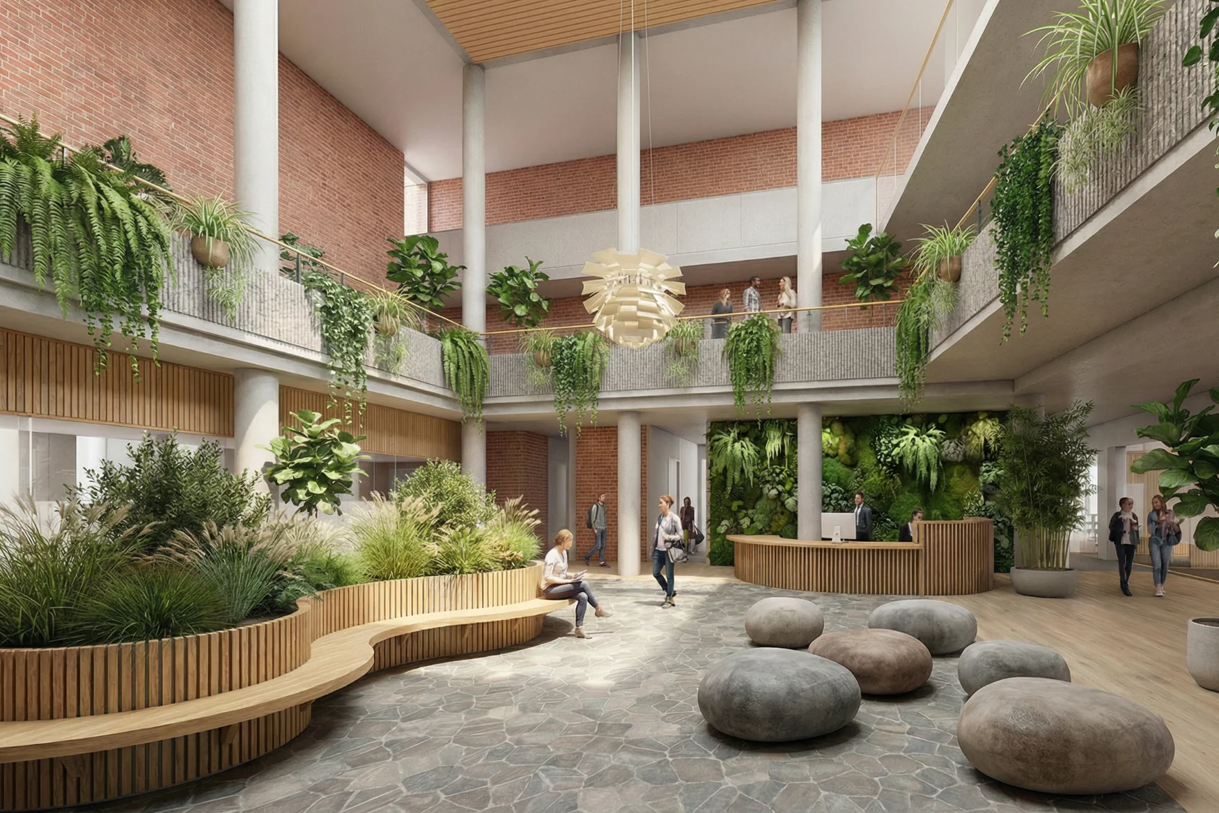 Visie interieurontwerp gemeentehuis Oldenzaal
